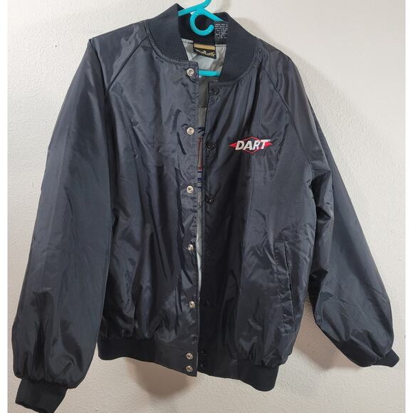 Black The DART Advantage Embroidered Quilted Jacket XL New Without Tags Comfy - Picture 1 of 7